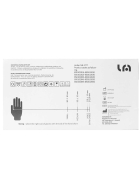 Nitril Gloves Black Untersuchungshandschuh Puderfrei - 100 St.