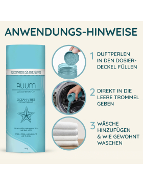 RUUM Wäscheparfüm Perlen - 6er MIX Duftperlen...