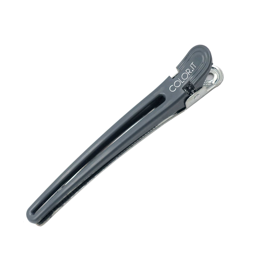 COLOR.IT by BM Haarclips 10 Stück Grey -  für Friseurbedarf & Styling