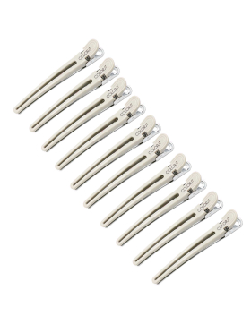COLOR.IT by BM Haarclips 10 Stück Beige -  für...