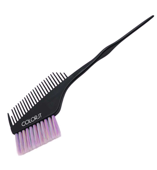 COLOR.IT Premium Color Brush with Comb Haarfärbepinsel mit Kamm, 60mm