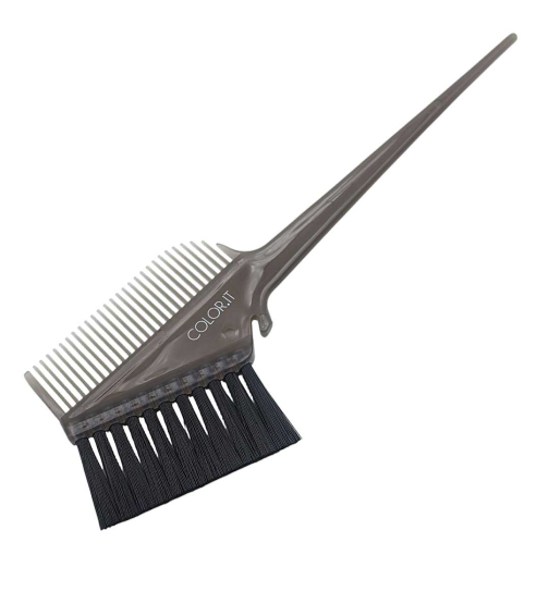 COLOR.IT Classic Brush with Comb Haarfärbepinsel mit Kamm, 60mm