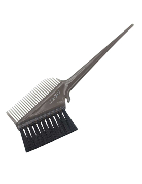 COLOR.IT Classic Brush with Comb Haarfärbepinsel mit...