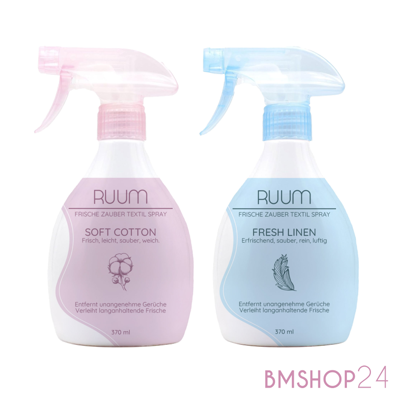 RUUM Textilerfrischer Spray 370 ml, Duftspray für...
