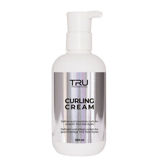 Tru Curling Creme 200 ml - Styling-Creme Lockenpflege & Definition mit Olivenöl