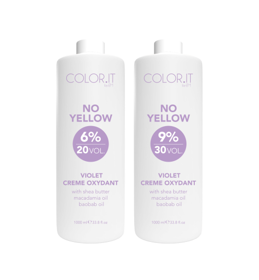 COLOR.IT Entwickler No Yellow Violet Creme Oxydant 1000ml