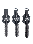 TRU Hair Brush Rundbürste für Haar & Bart, 21 cm