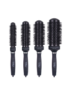 TRU Rundbürste Long Nano Thermal Brush, Schwarz, 27 cm