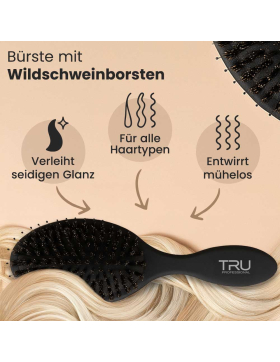 Tru Pneumatik Oval Brush - Haarbürste mit...