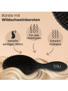 Tru Pneumatik Oval Brush - Haarbürste mit Wildschweinborsten