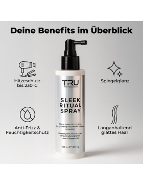 TRU Sleek Ritual Hitzeschutz Spray 2er Pack je 150 ml