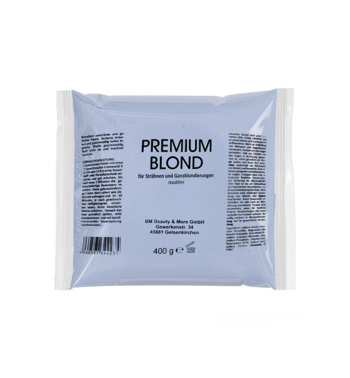 Premium Blond für Strähnen und Glanzblondierungen Staubfrei 400g