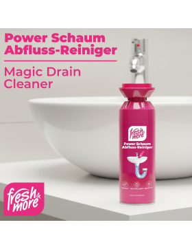 Fresh & More Power Schaum Abflussreiniger 400ml...