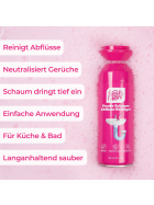 Fresh & More Power Schaum Abflussreiniger 400ml Rohrreiniger verstopfte Abflüsse