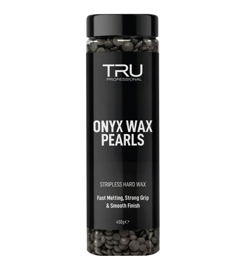 TRU ONYX Wax Pearls 450g Hard Wax Perlen, für Gesicht und empfindliche Bereiche