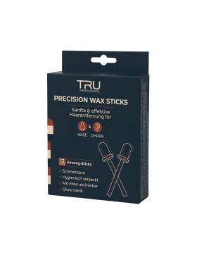 Tru Nasen Ohren Haarentfernung Wax 12 Einweg-Sticks mit...