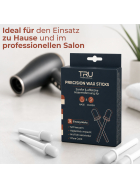 Tru Nasen Ohren Haarentfernung Wax 12 Einweg-Sticks mit Föhn aktivierbar
