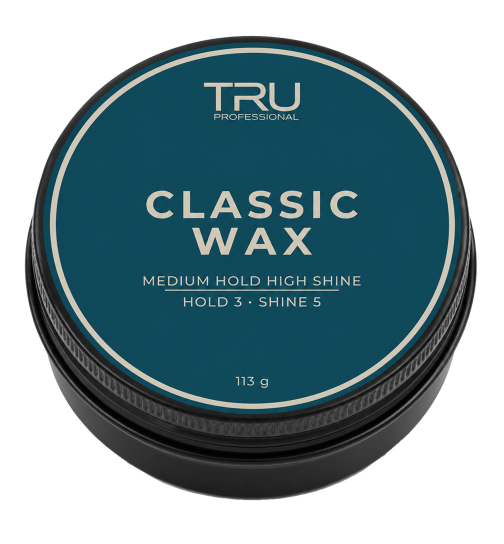 Tru Classic Wax Haarwachs 113 g in Alu Dose, Halt 3, Glanz 5