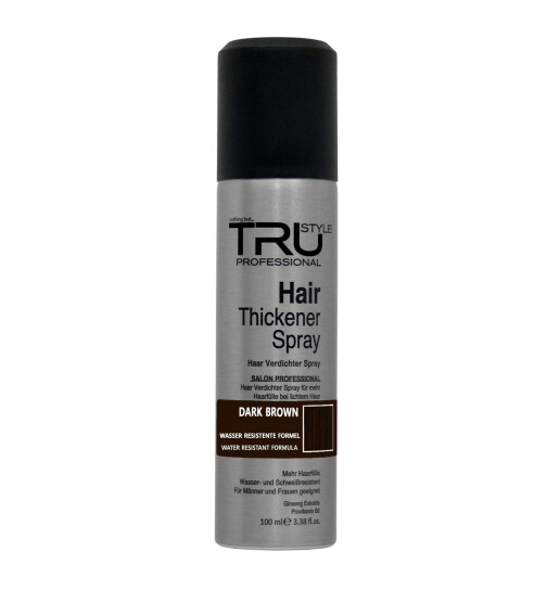 TRU Professional Haarauff&uuml;ller Haarverdichter Farb-Spray 100ml Dark Brown