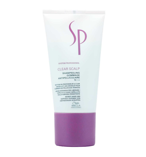 Wella SP Clear Scalp Shampeling Intensivkur Gegen Schuppen, 150ml