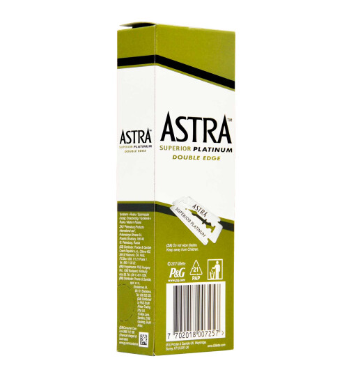 Astra Double Edge Rostfreie Rasierklingen (100 Blattklingen)