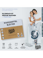 Fresh &amp; More Waschmittel-Bl&auml;tter Vollwaschmittel In Blattform Fr&uuml;hlingsfrische