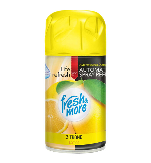 Fresh &amp; More Lufterfrischer Nachf&uuml;ller, 250ml Zitrone