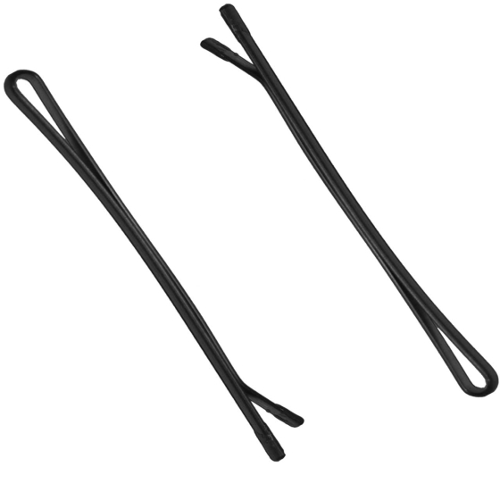 70mm, Schwarz Glatt - 150 Stück. 300g